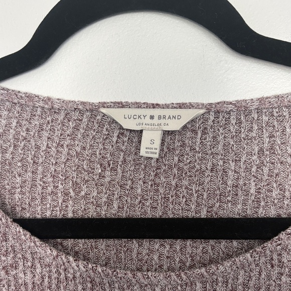 Lucky Brand Women's Ribbed Knit Top with Bell Sleeves S - Picture 2 of 4